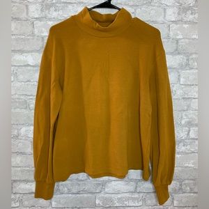 Miles by Madewell Mock Neck Sweater size Small
